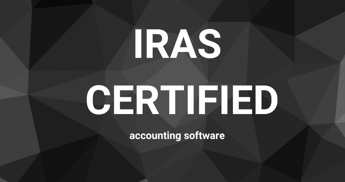 What Is IRAS certified Accounting Software